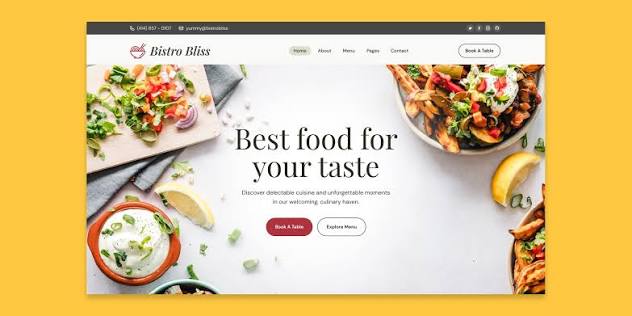 Food Outlet Website