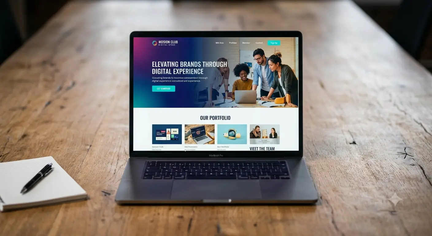 Creative web software developers designing custom web systems